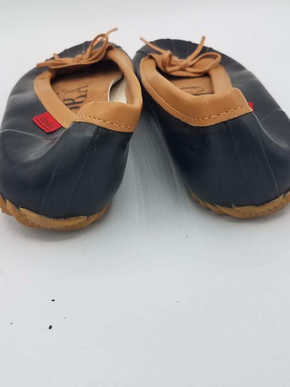 Chooka Duck Skimmer Slip On Waterproof Ballet Flats Black Womens 8 C1616999 - Picture 4 of 7